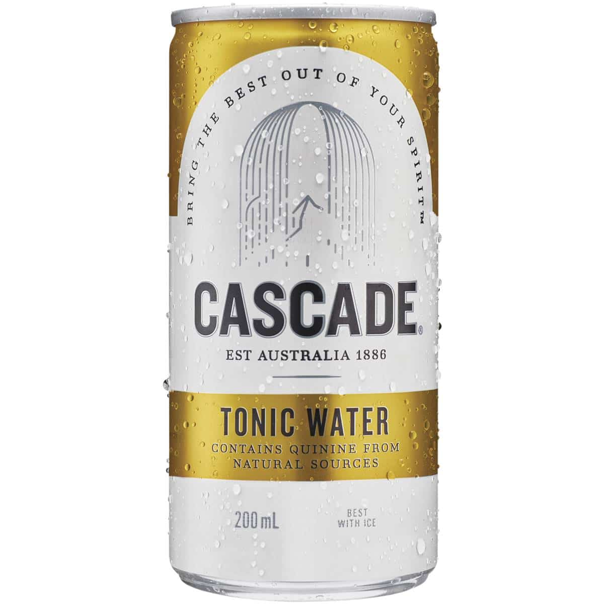 Cascade Tonic Water Can 200mL Pack of 24 Box Bar