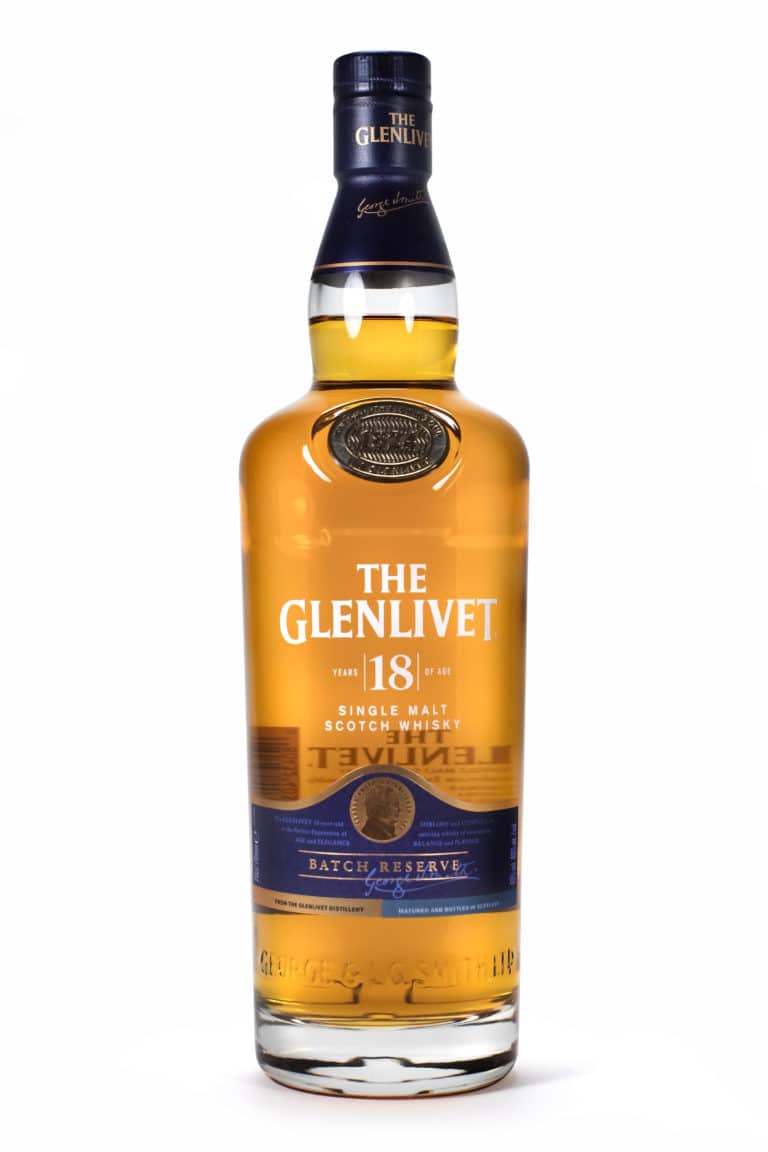 The Glenlivet 18 Year Old Single Malt Scotch Whisky 700mL Box Bar