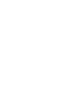 gin glass with garnish-white