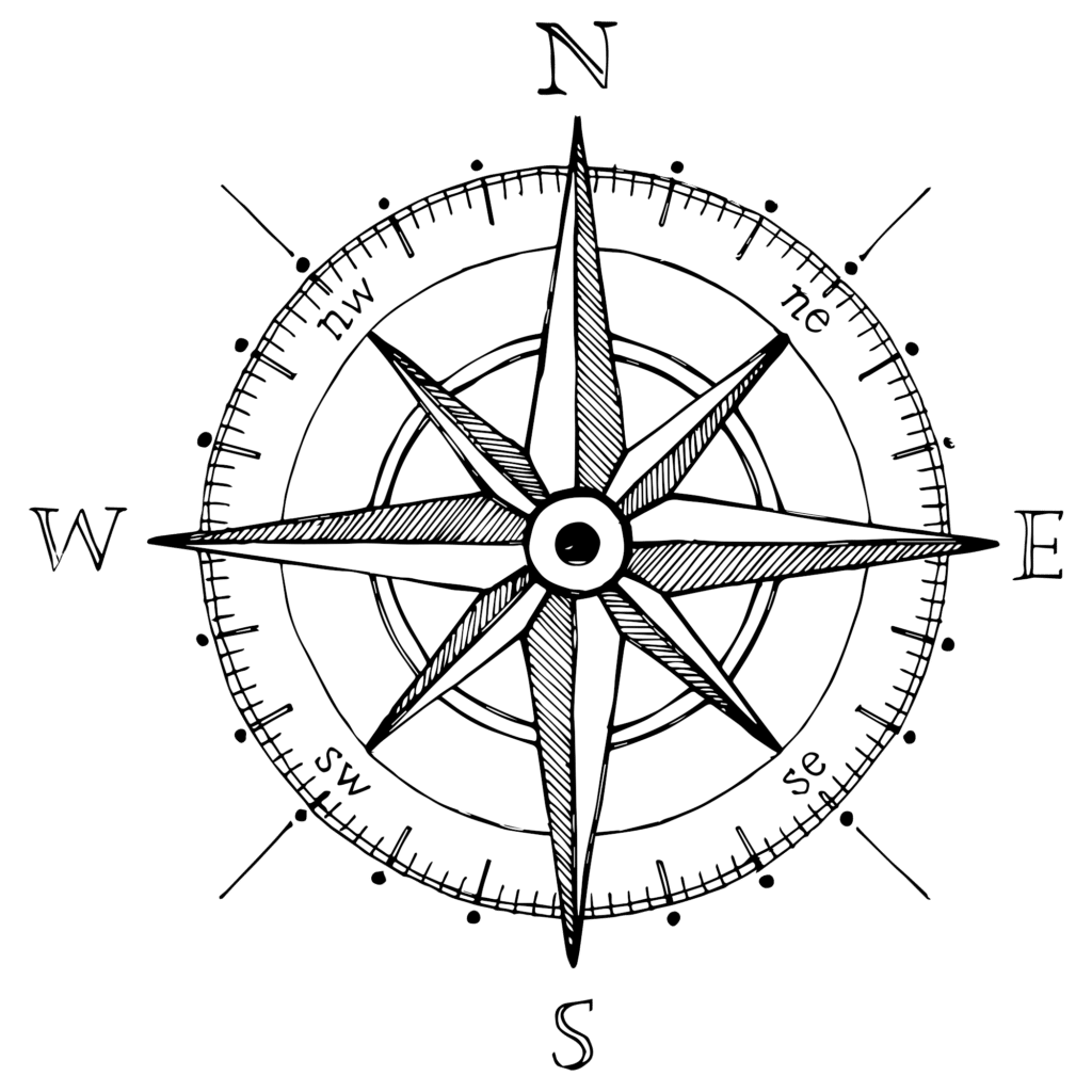 compass-black