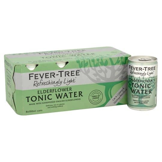 elderflower tonic can